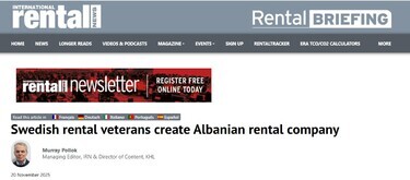 Suedezë me përvojë krijojnë kompani shqiptare të qirasë